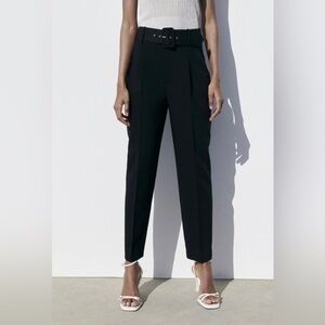 Zara Black Wide Leg Pants